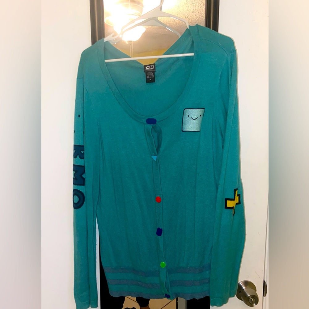 Hot Topic BMO Cardigan Adventure Time